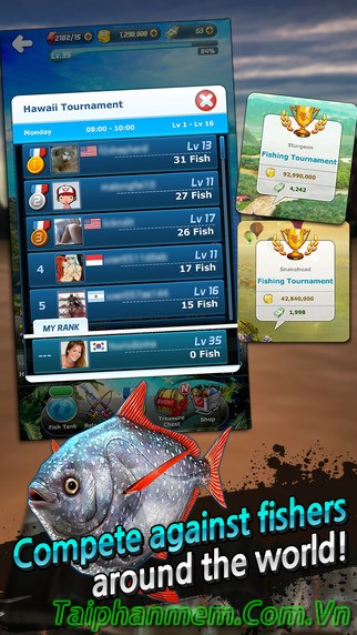Ace Fishing: Paradise Blue for iOS